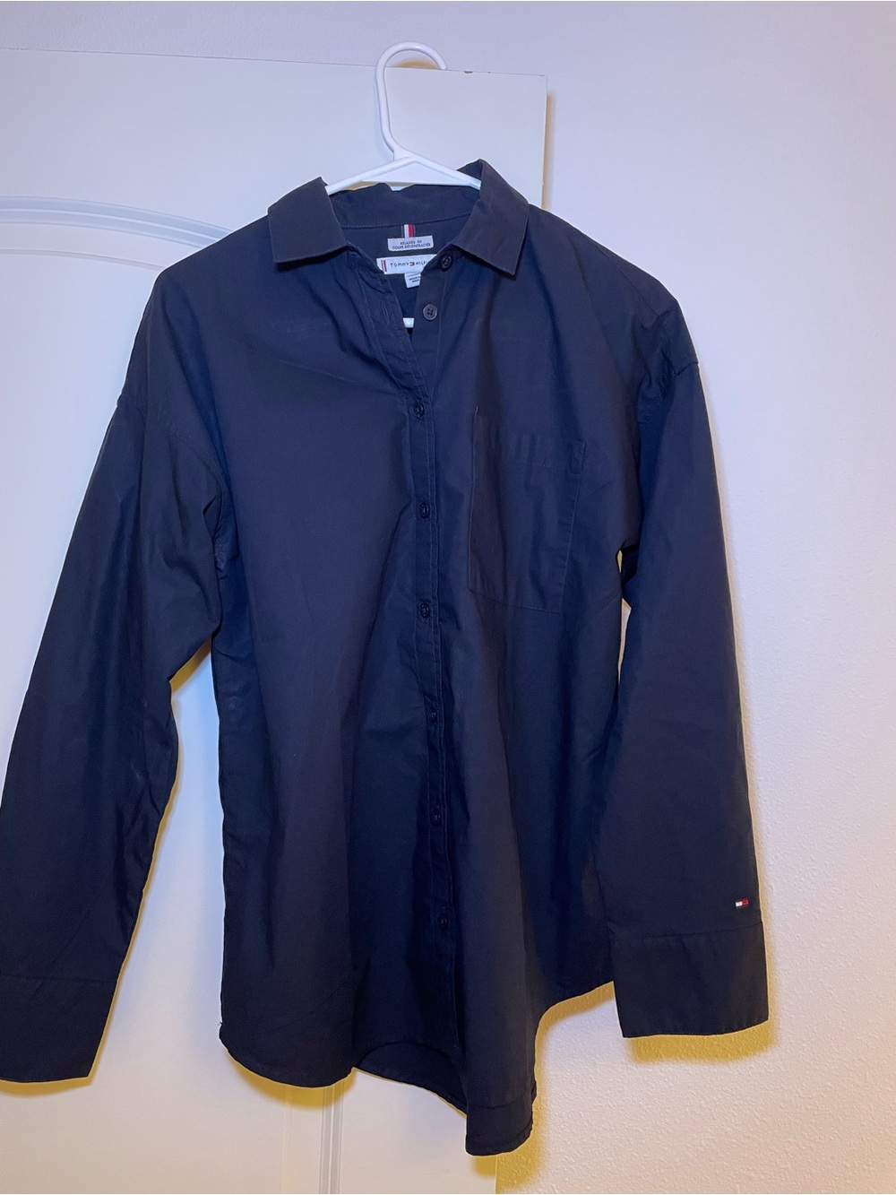 Tommy Hilfiger Women’s Shirt Navy Blue, size XXS